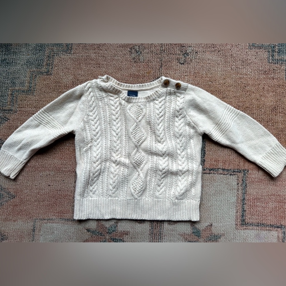 Baby Gap Cable Knit Sweater